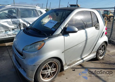 2009 Smart Fortwo Brabus/Passion/Pure from USA, damaged, VIN WMEEJ31X09K301824